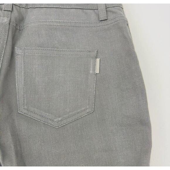 Saint Laurent Boot Cut Cropped Denim Jeans 28 - Picture 3 of 5